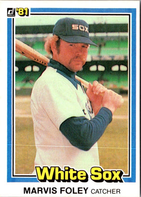 1981 Donruss Marvis Foley #399 Rookie
