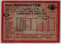1983 Topps Mike Washington #183