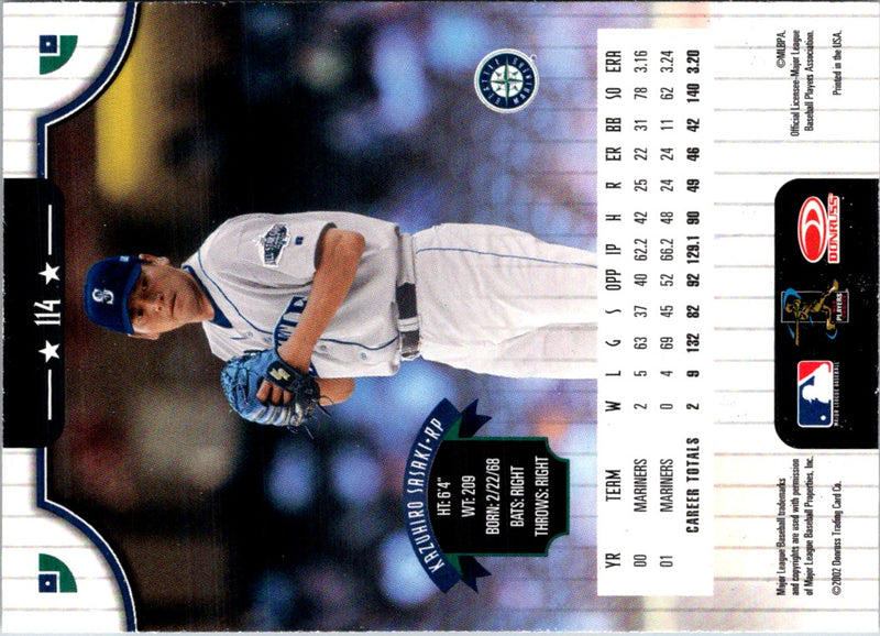 2002 Donruss Kazuhiro Sasaki