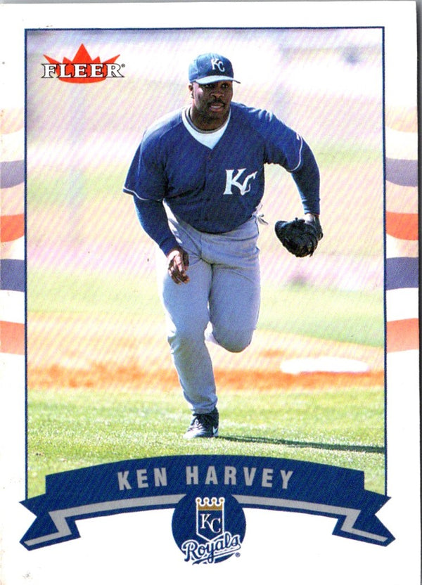 2002 Fleer Ken Harvey #55