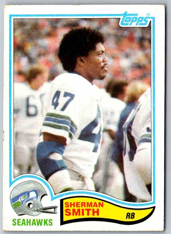 1982 Topps Sherman Smith #252