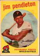 1959 Topps Jim Pendleton