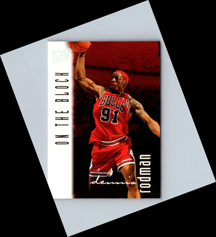 2009 Upper Deck Exquisite Collection Eights Steve Kerr/Kirk Hinrich/Brad Miller/Joakim Noah/Derrick Rose/Dennis Rodman/Scottie Pippen/Tyrus Thomas #BULLS