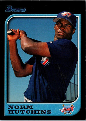 1997 Bowman Norm Hutchins #340