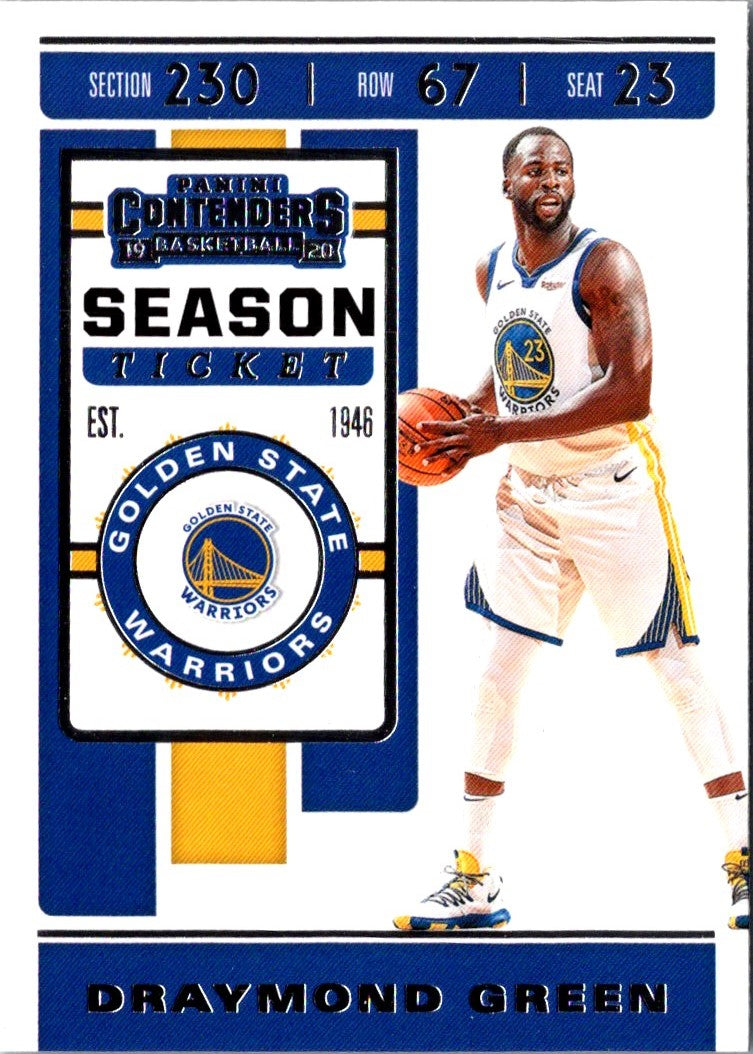 2019 Panini Contenders Draymond Green