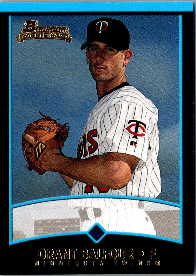 2001 Bowman Draft Picks & Prospects Grant Balfour