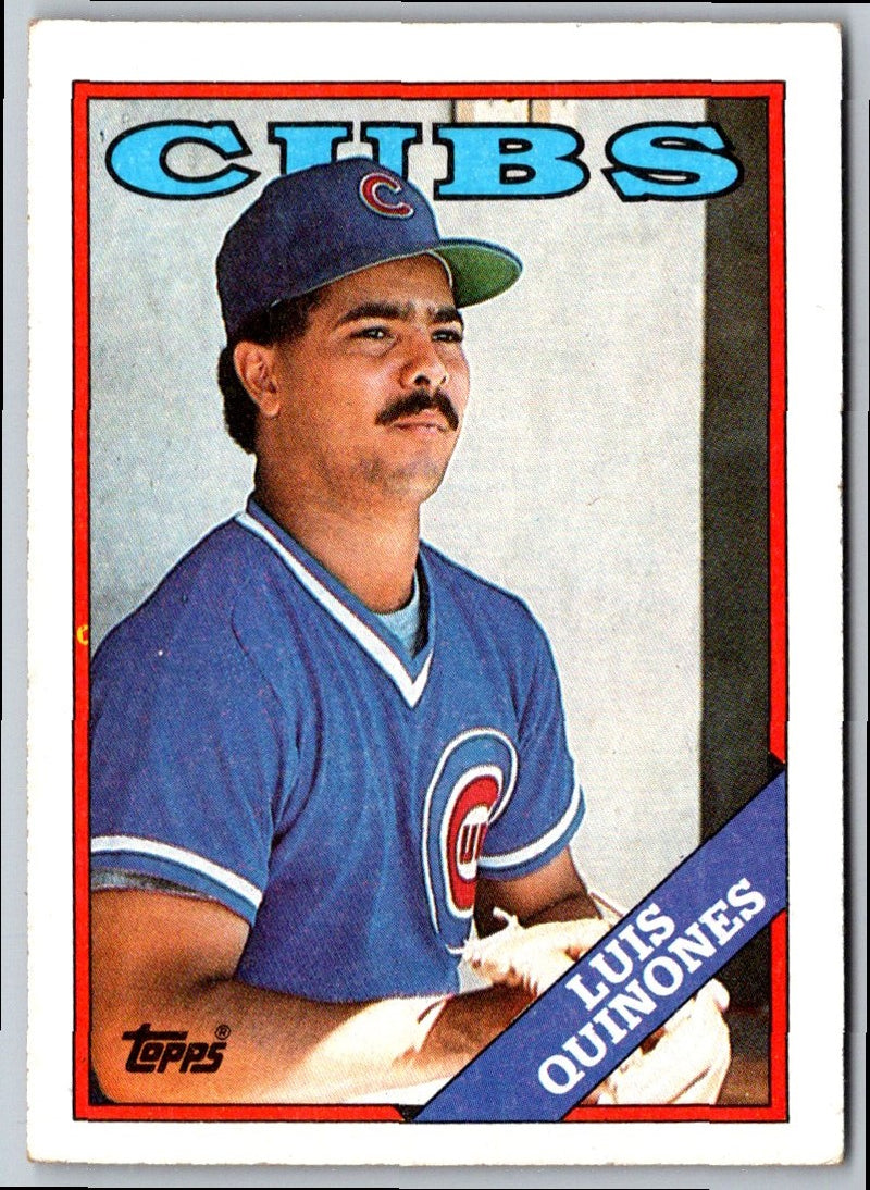 1988 Topps Luis Quinones