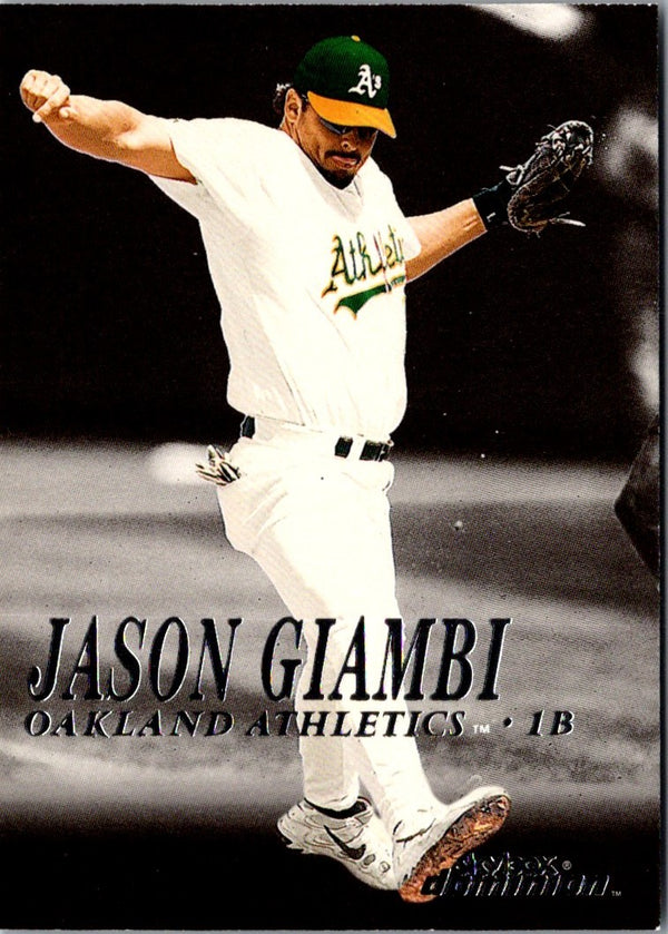 2000 SkyBox Dominion Jason Giambi #184