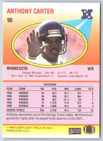 1990 Fleer Anthony Carter #96