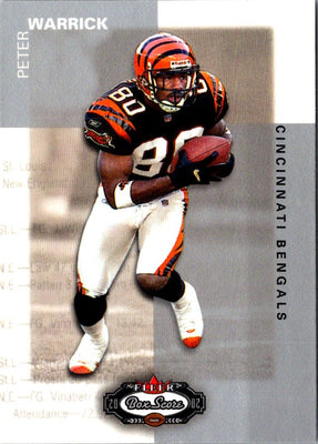 2002 Fleer Box Score Peter Warrick #87