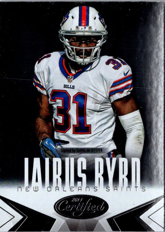 2014 Panini Certified Jairus Byrd #62
