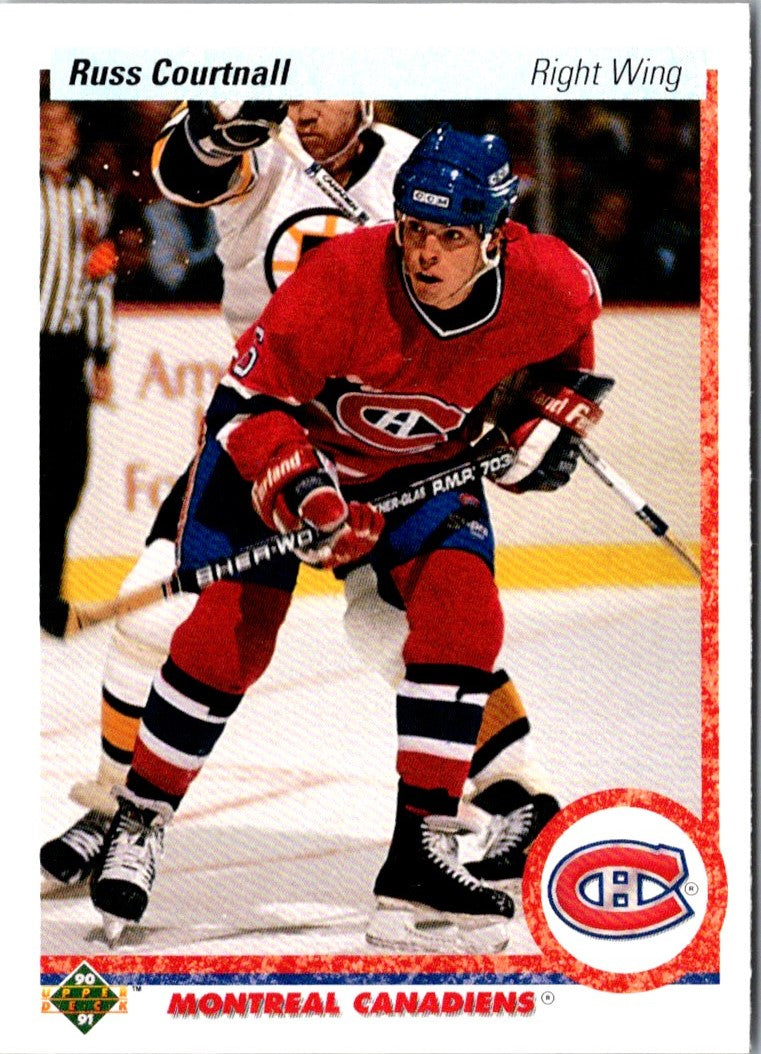 1990 Upper Deck Russ Courtnall