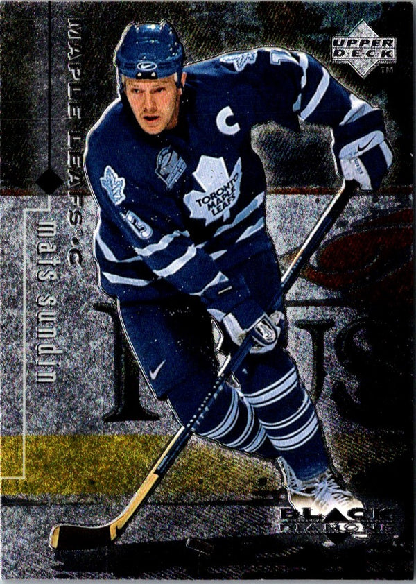 1998 Upper Deck Black Diamond Mats Sundin #84