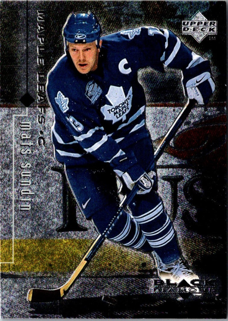 1998 Upper Deck Black Diamond Mats Sundin