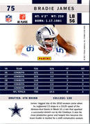 2011 Score Bradie James