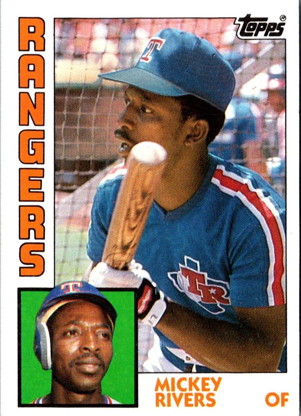 1984 Topps Mickey Rivers #504