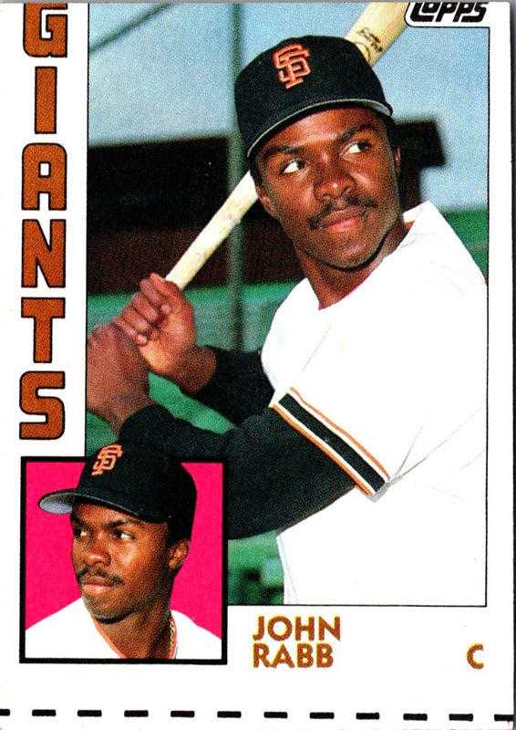 1984 Topps John Rabb #228 Rookie