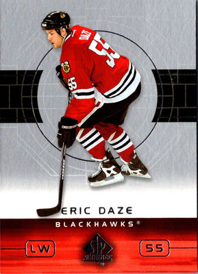 2002 SP Authentic Eric Daze #18