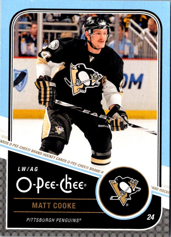 2011 O-Pee-Chee Matt Cooke #424