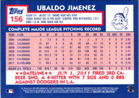 2012 Topps Archives Ubaldo Jimenez #156