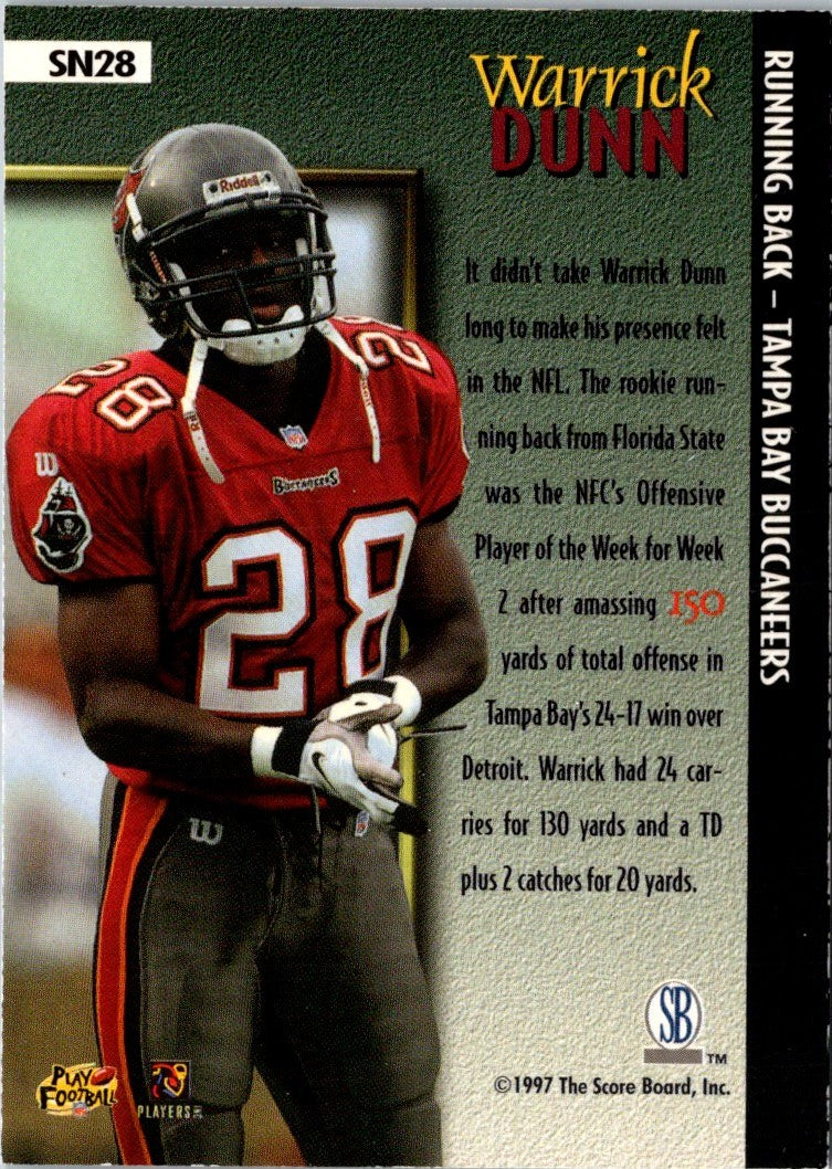 1997 Score Warrick Dunn
