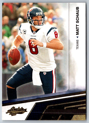 2010 Panini Absolute Memorabilia Matt Schaub #39