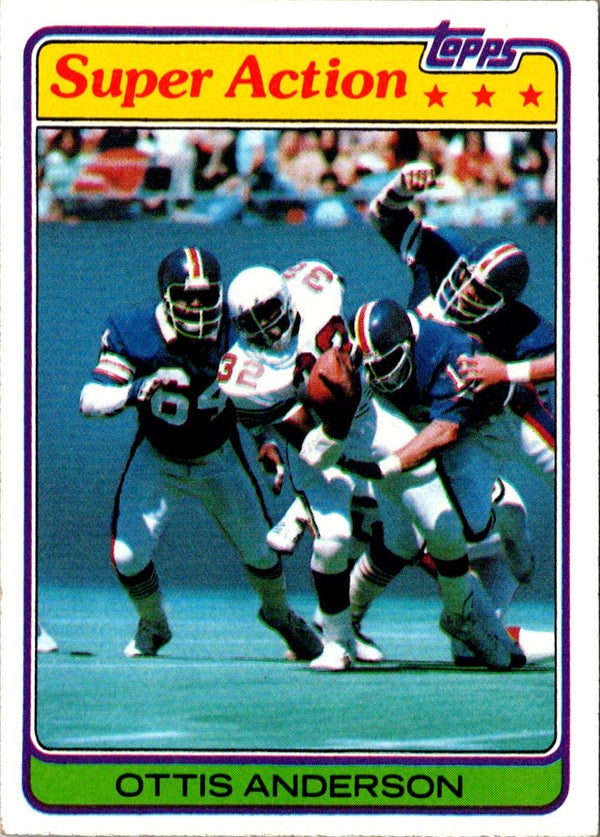 1981 Topps Ottis Anderson #12 NM-MT
