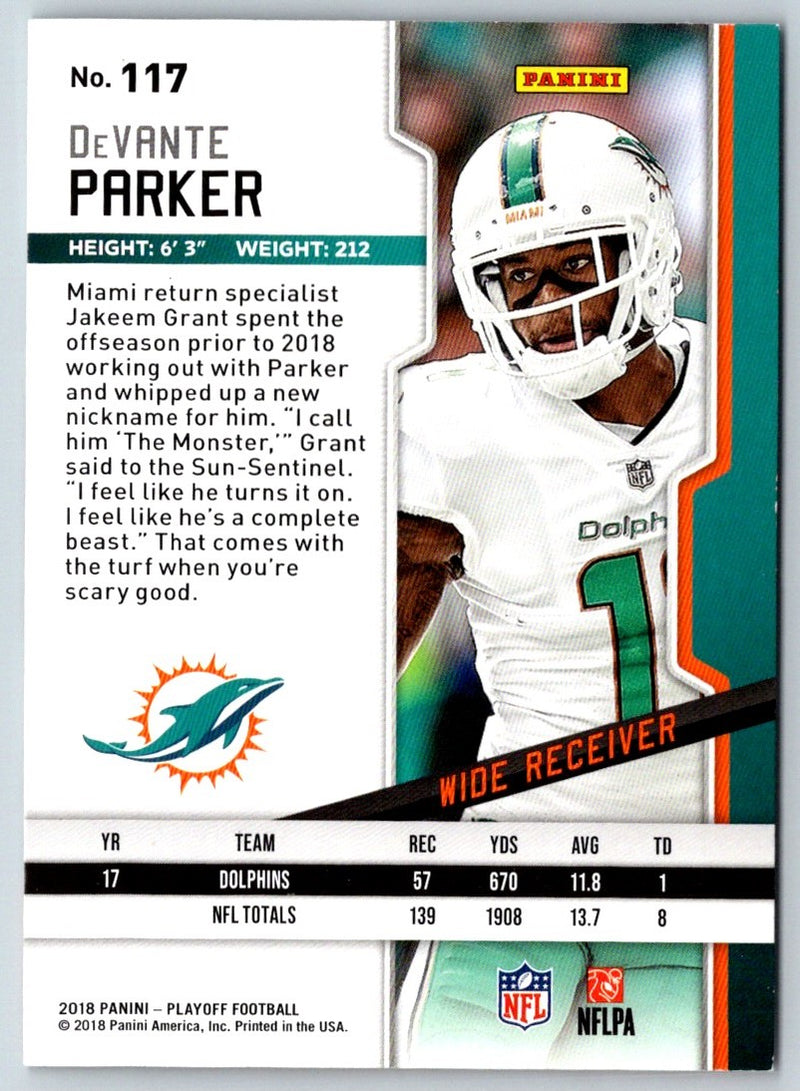 2018 Panini Playoff DeVante Parker