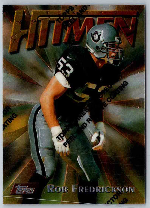1997 Topps Finest Football Rob Fredrickson #47