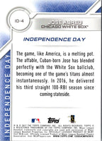 2017 Topps Independence Day Jose Abreu #ID-4