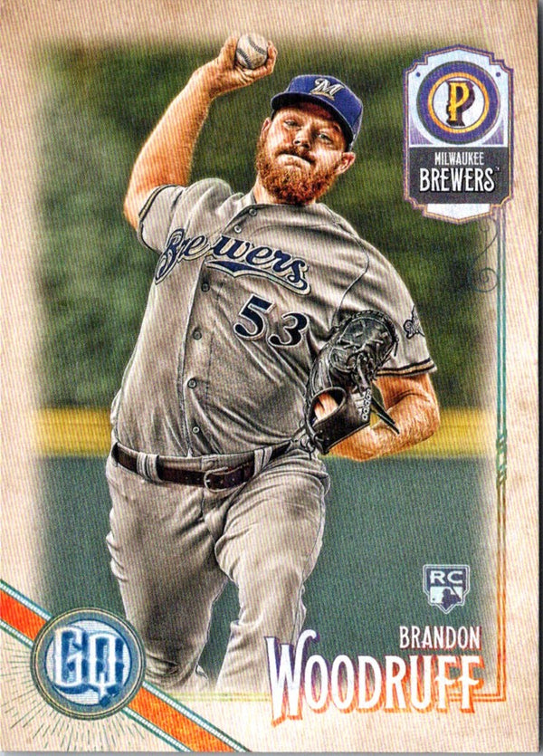 2018 Topps Gypsy Queen Brandon Woodruff #178 Rookie