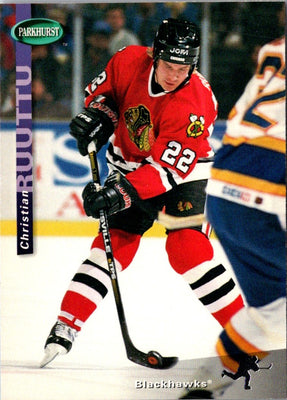 1994 Parkhurst Christian Ruuttu #42