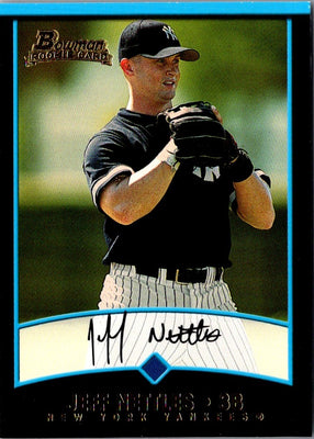 2001 Bowman Draft Picks & Prospects Jeff Nettles #BDP80 Rookie