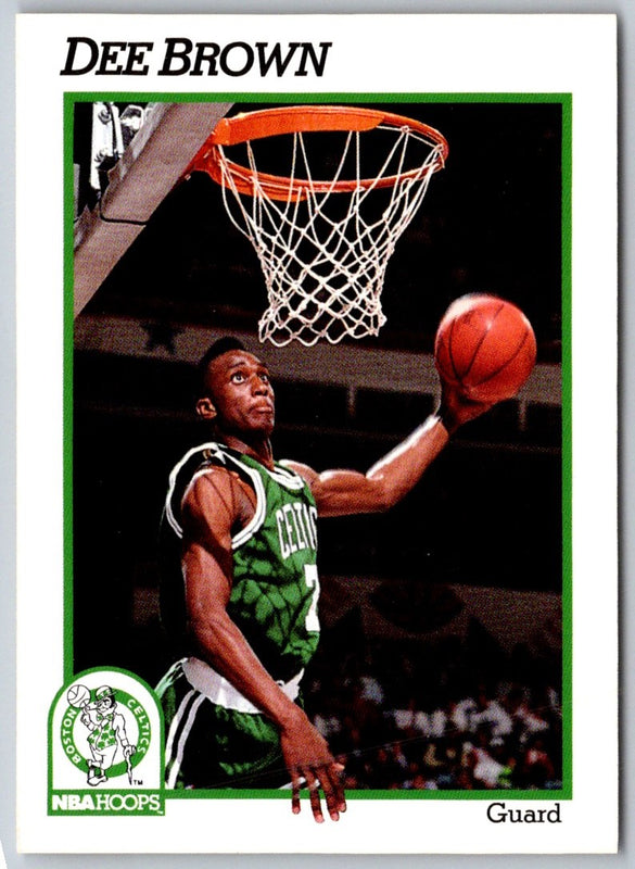 1991 Hoops Dee Brown #10 Rookie