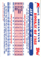 1989 Topps Kmart Dream Team Jay Buhner #5