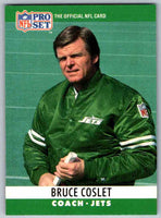 1990 Pro Set Bruce Coslet #242
