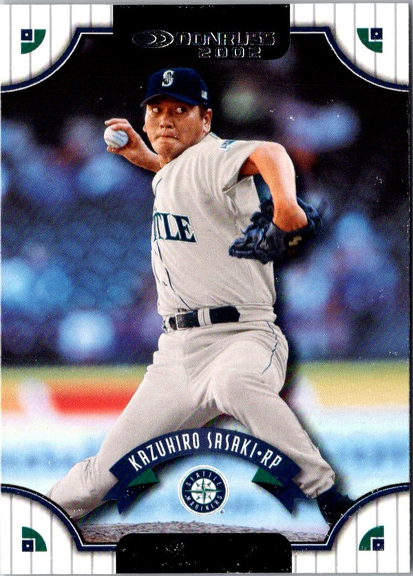 2002 Donruss Kazuhiro Sasaki #114