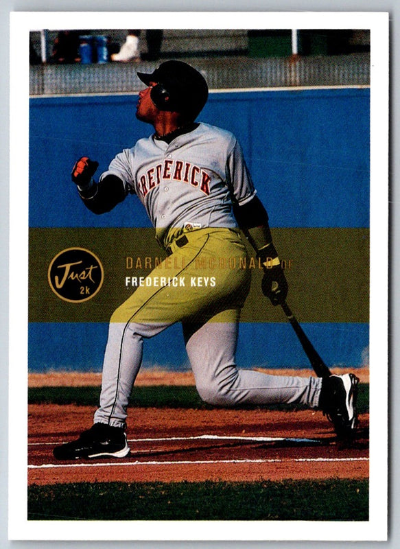 2000 Just Gold Darnell McDonald #58