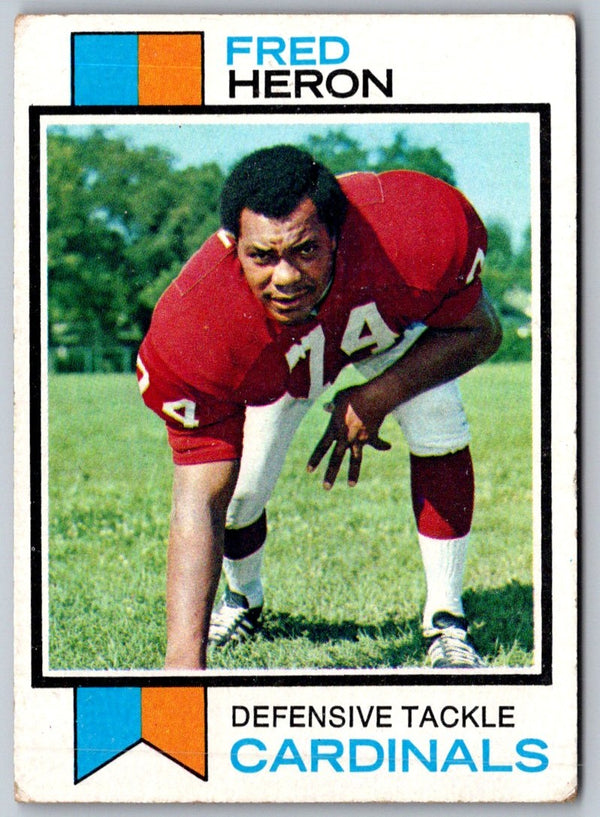 1973 Topps Fred Heron #44 Rookie