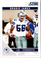 2011 Score Bradie James #75