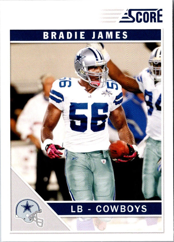 2011 Score Bradie James #75