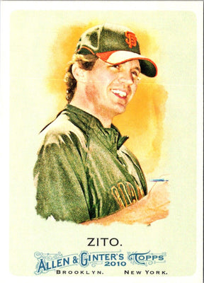 2010 Topps Allen & Ginter Barry Zito #296