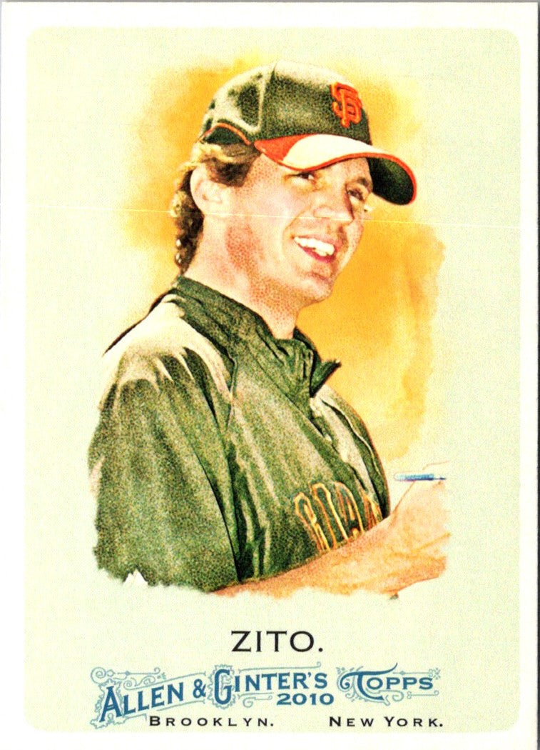 2010 Topps Allen & Ginter Barry Zito