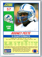 1990 Score Andre Reed #57