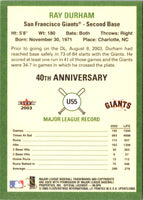 2003 Fleer Tradition Update Ray Durham #55