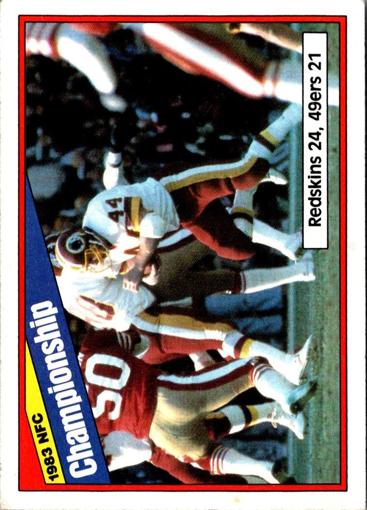 1963 Topps Washington Redskins