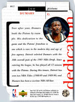 1995 Upper Deck Joe Dumars #W17