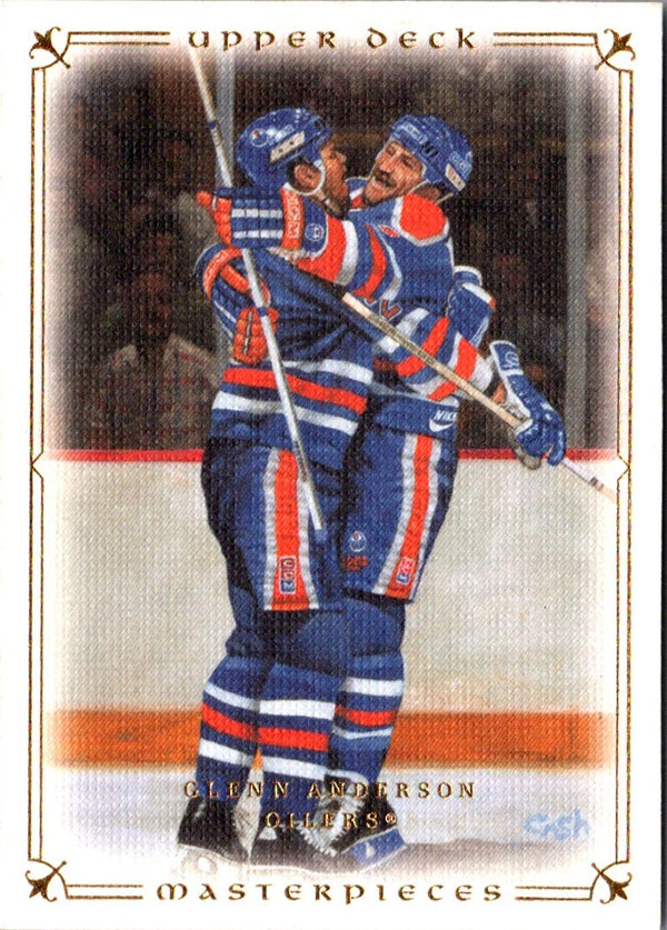 2008 Upper Deck Masterpieces Glenn Anderson #45