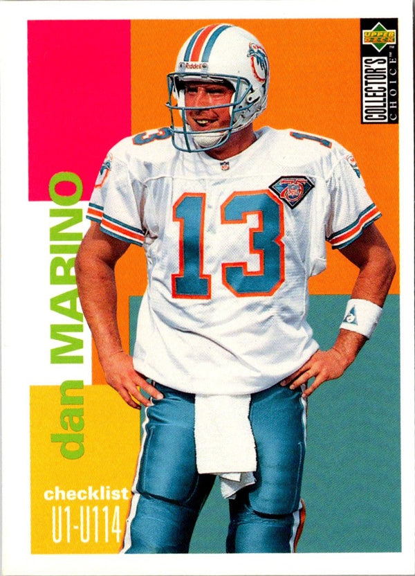 1995 Collector's Choice Update Dan Marino #U224