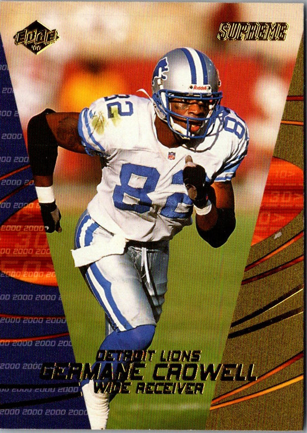 2000 Collector's Edge Supreme Germane Crowell #46